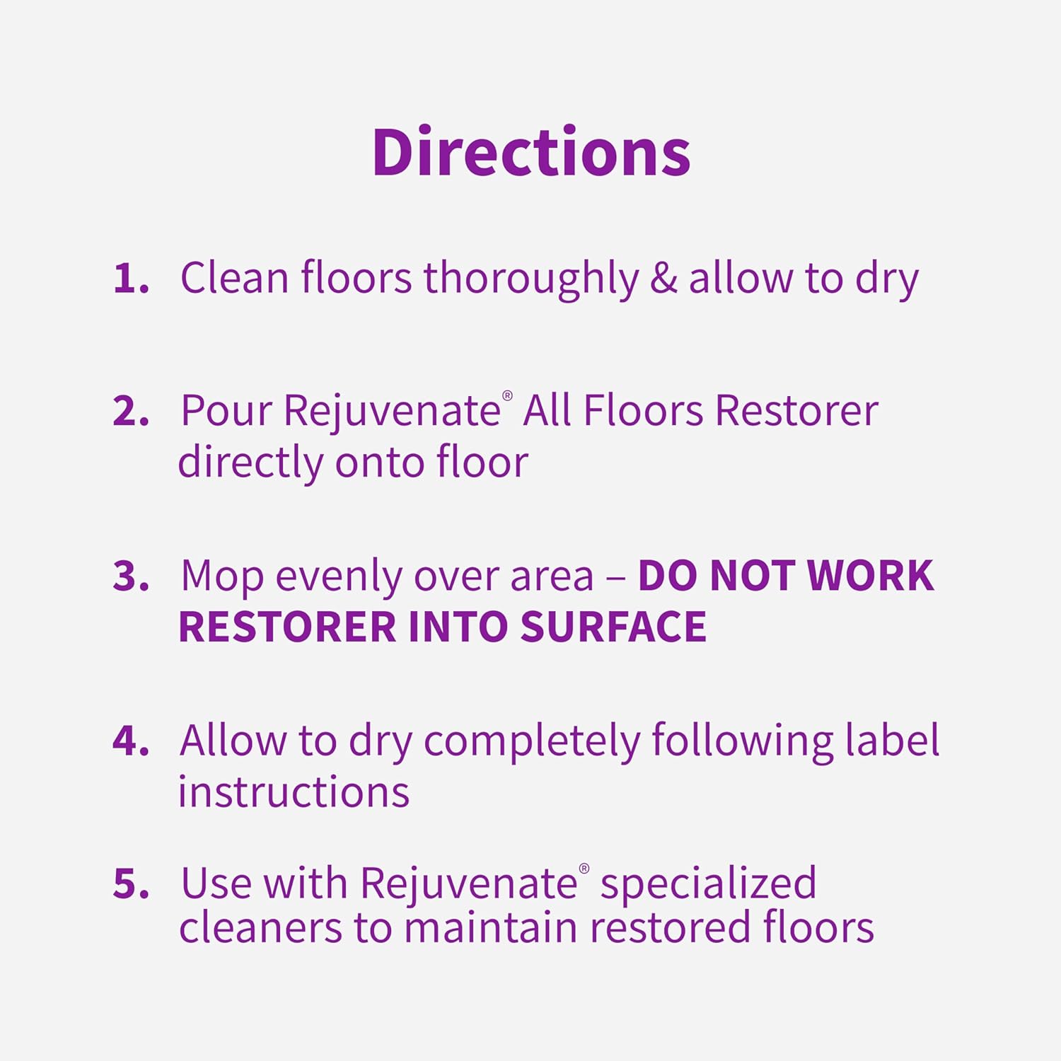 Rejuvenate Instant Floor Restorer