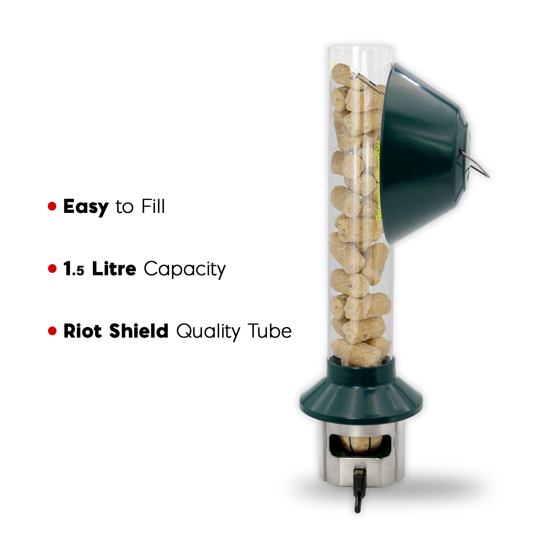 Roamwild PestOff Bird Feeder For Suet Nuggets/Fat Balls