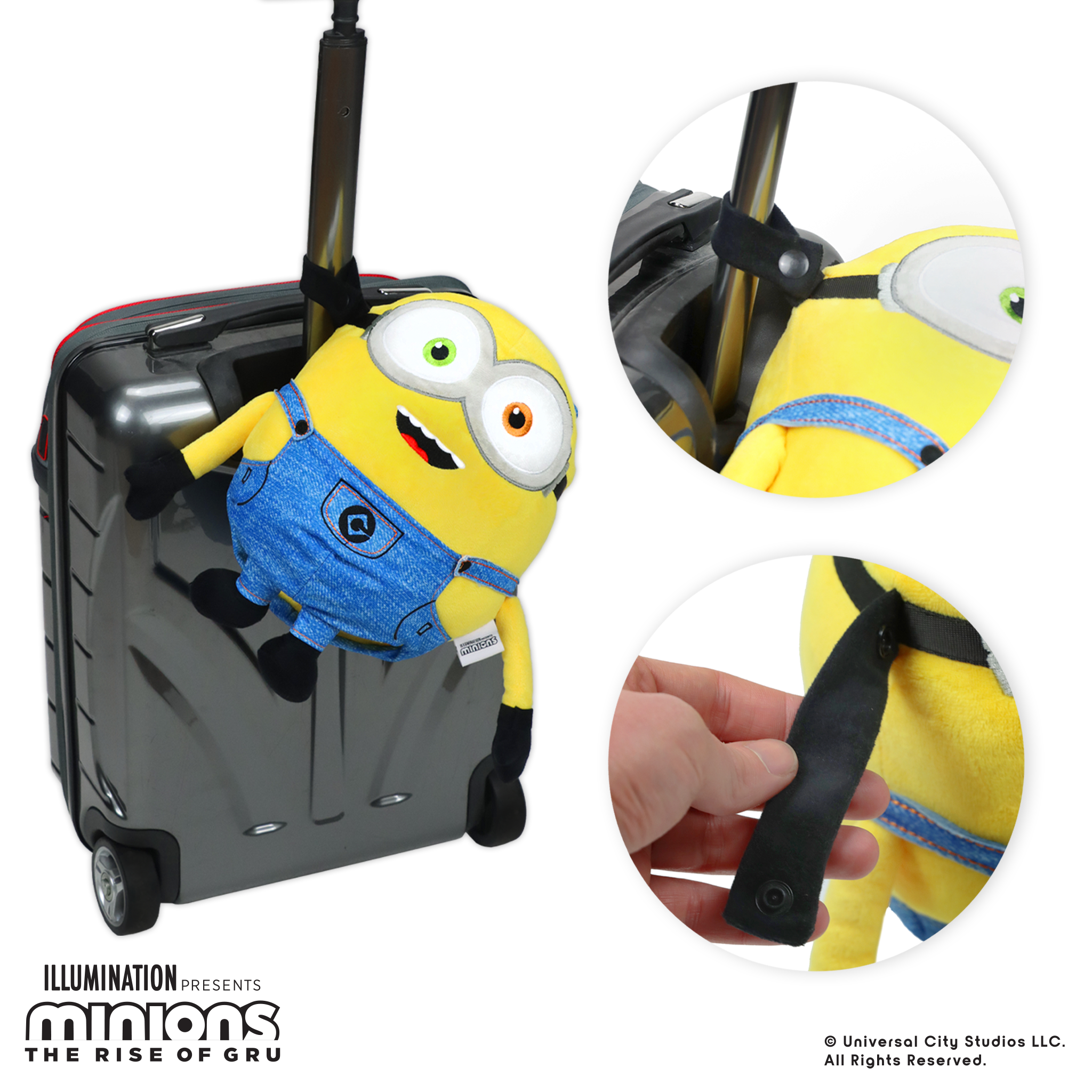 Roamwild Universal Despicable Me Bob Minions Kids Travel Pillow