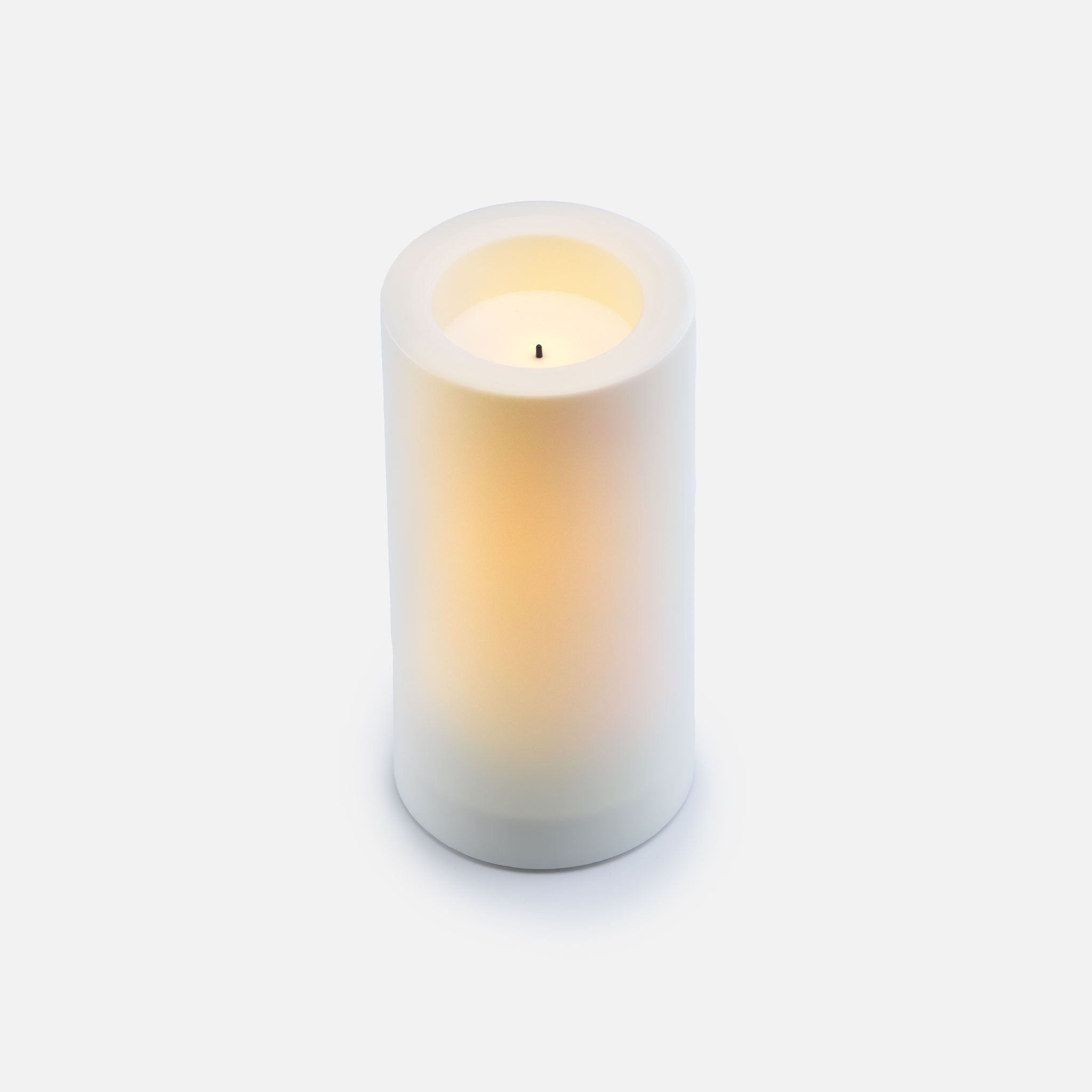 Outdoor Flameless Battery Candles 8 Inch (Large)