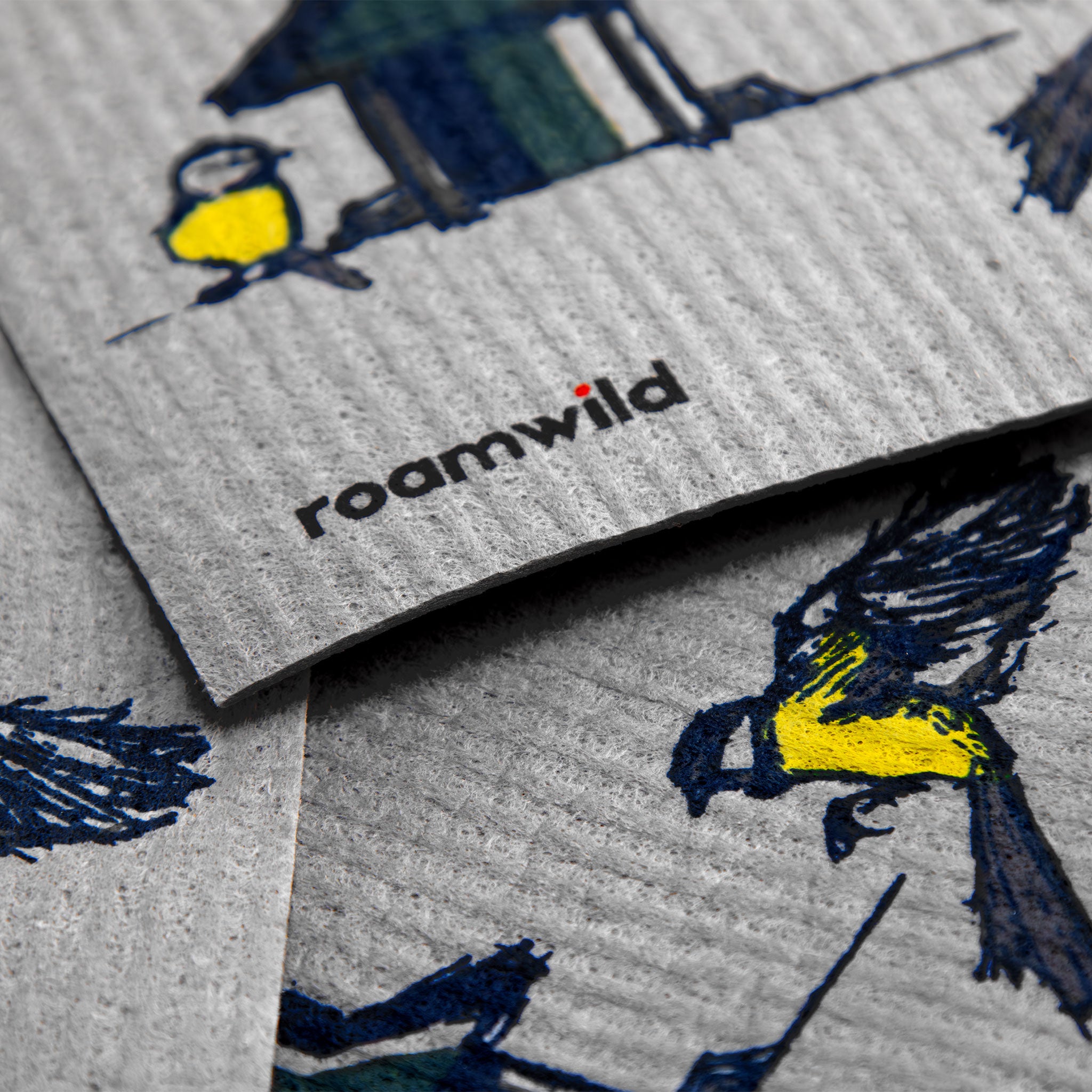 Roamwild Reusable Paper Towel | Never Buy Paper Towels Again | Songbird Edition