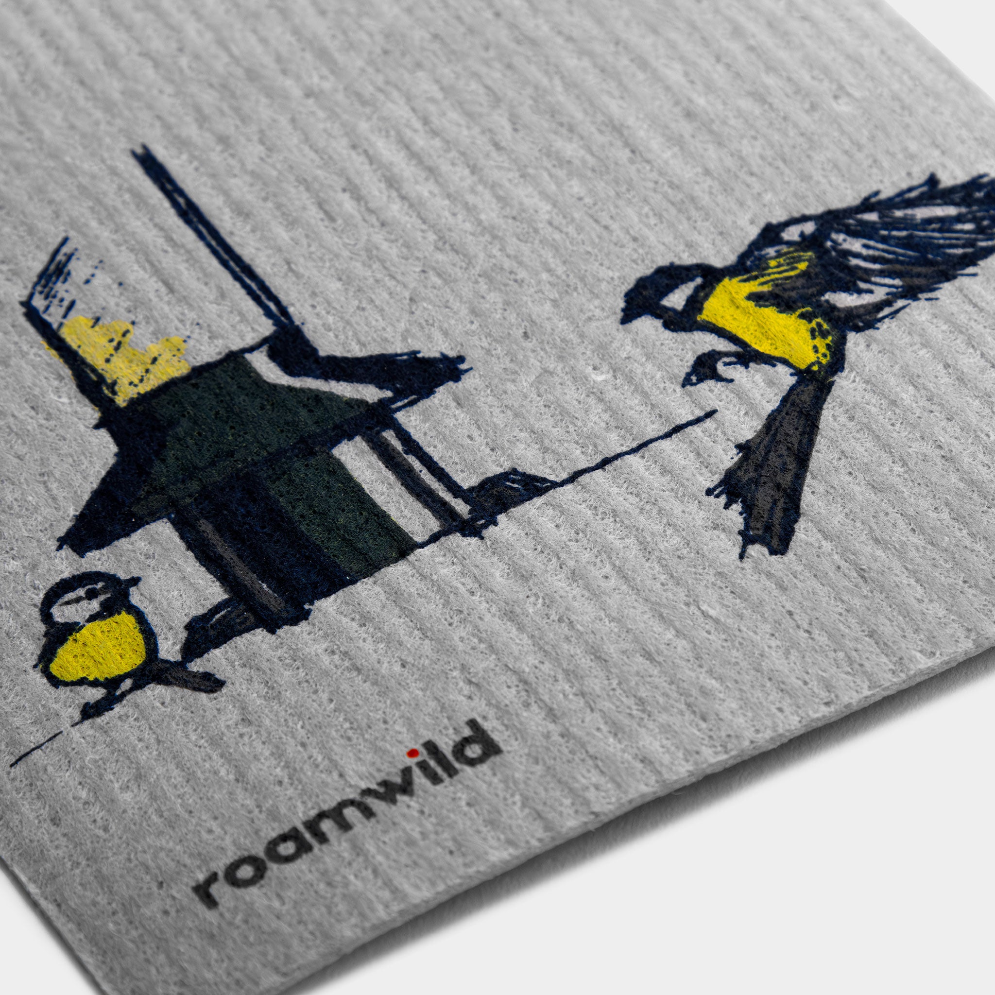 Roamwild Reusable Paper Towel | Never Buy Paper Towels Again | Songbird Edition