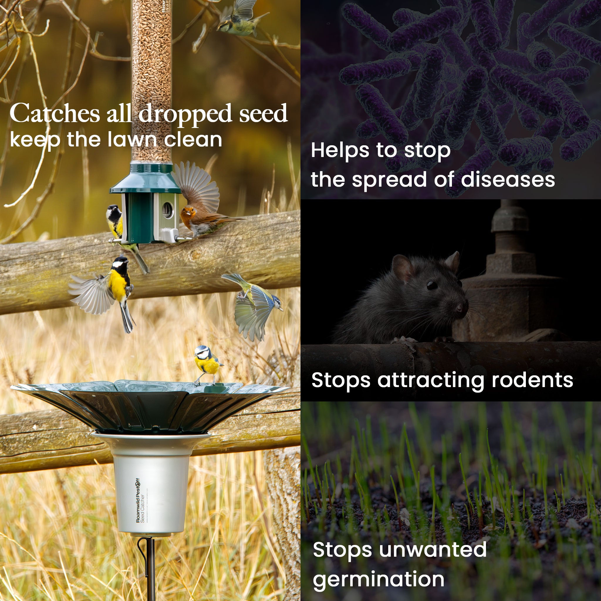 Roamwild PestOff Vogelzaadvanger