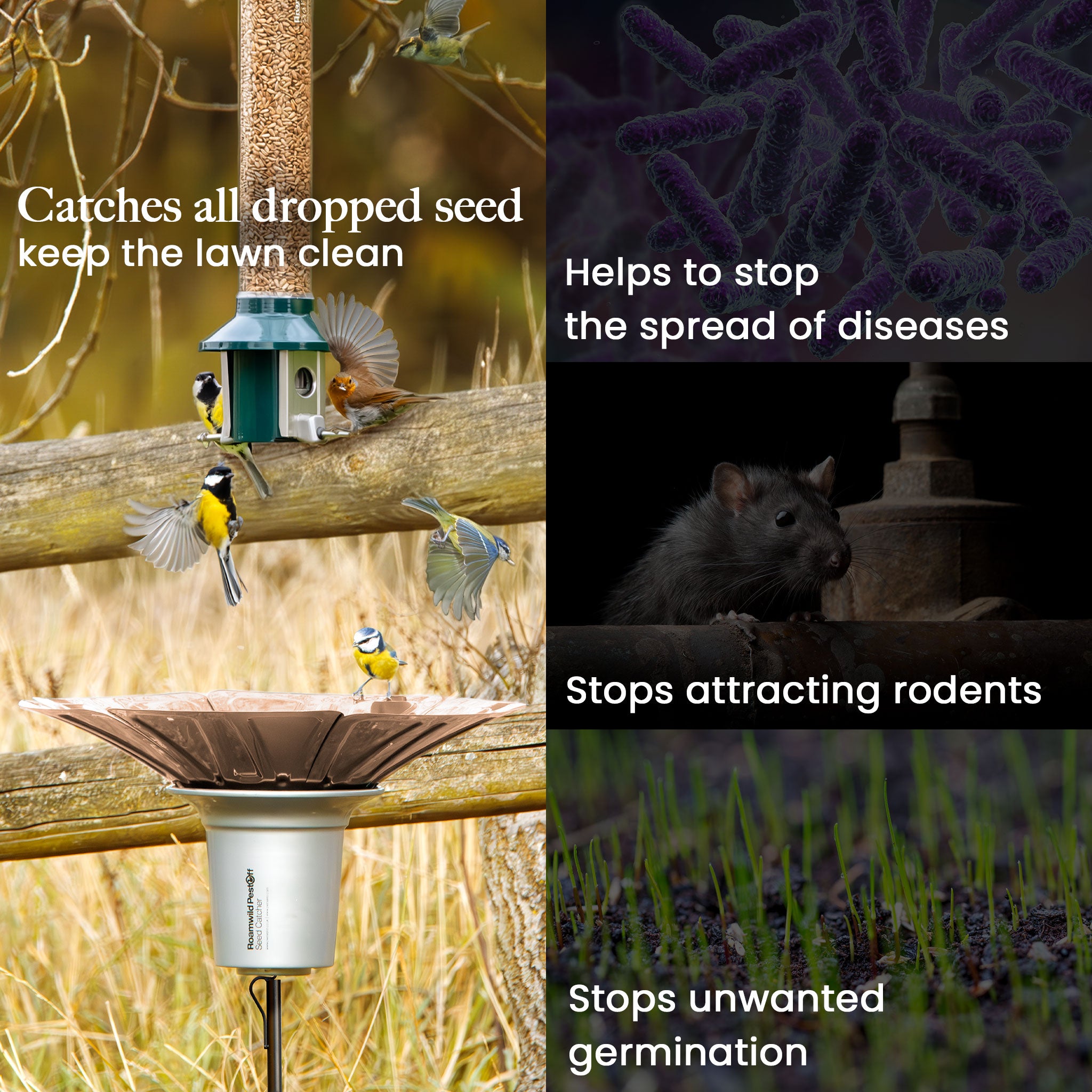 Roamwild PestOff Vogelzaadvanger