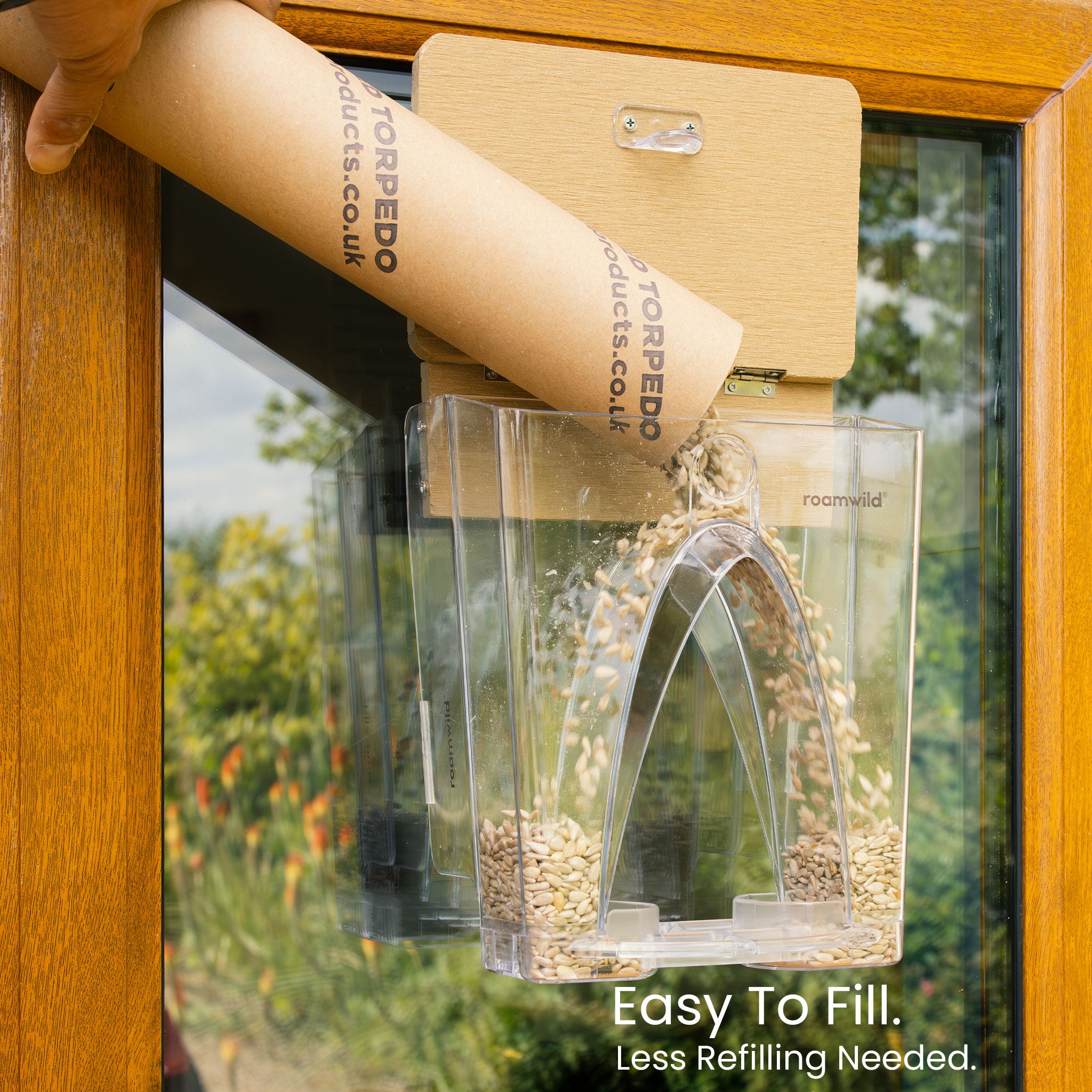 Roamwild Arch Window Bird Feeder