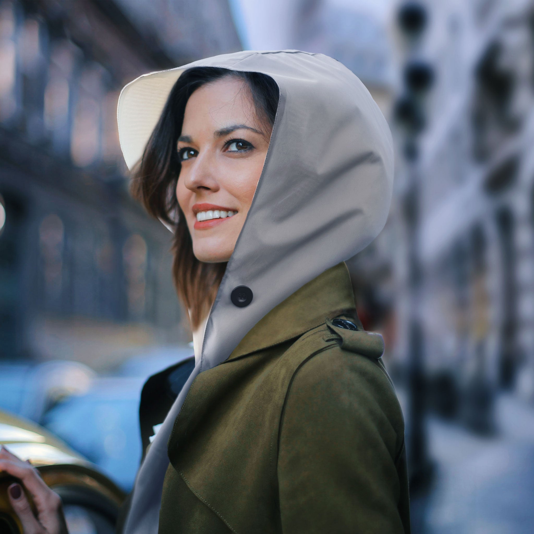 Roamwild Mi-Hood™ Plus Regenschirm: Die perfekte Haarschutzlösung
