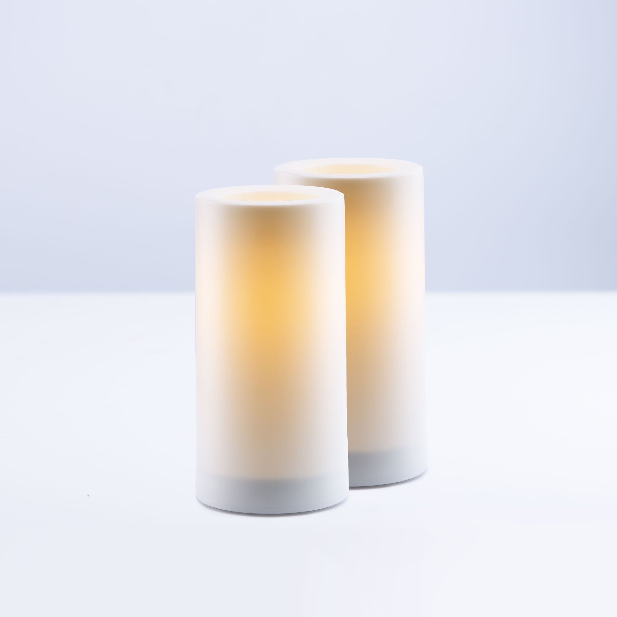 Outdoor Flameless Battery Candles 6 Inch (Medium)