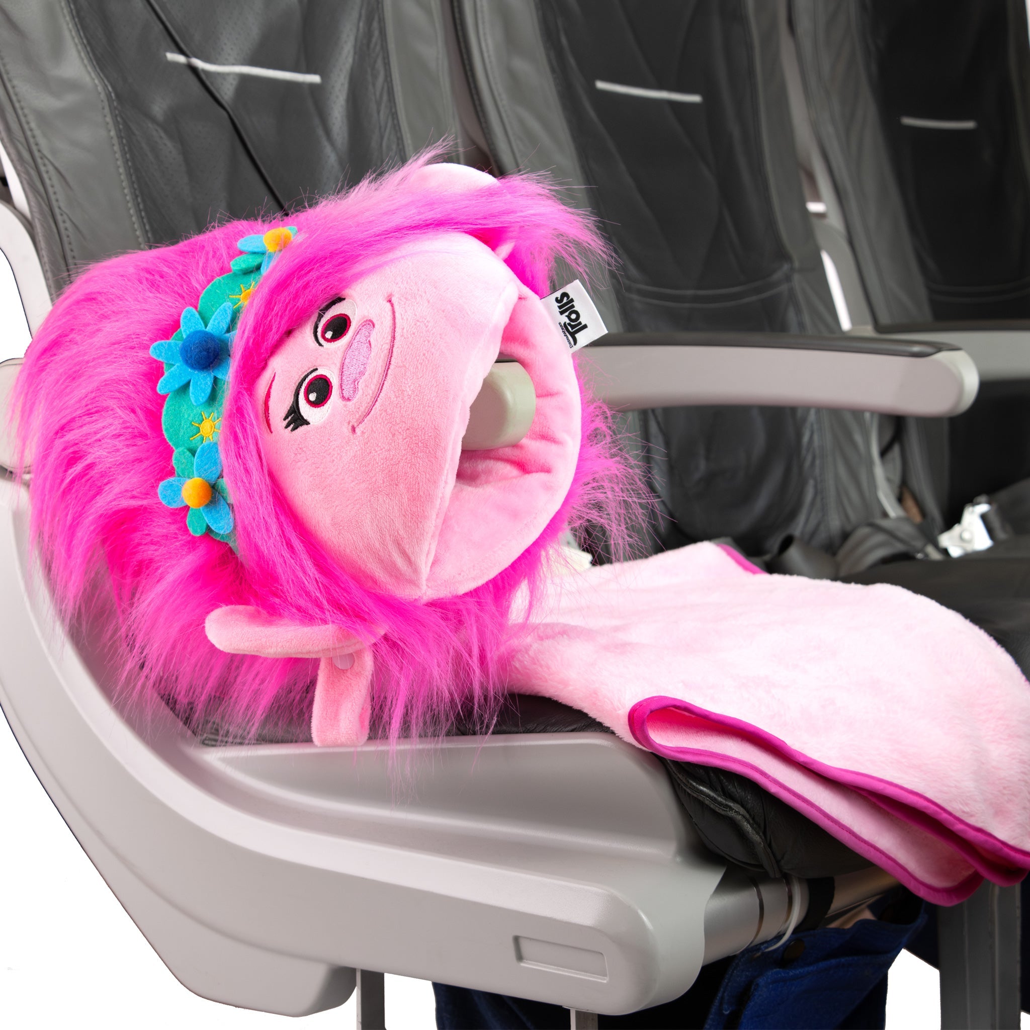 TROLLS Kids Travel Pillow (Poppy)