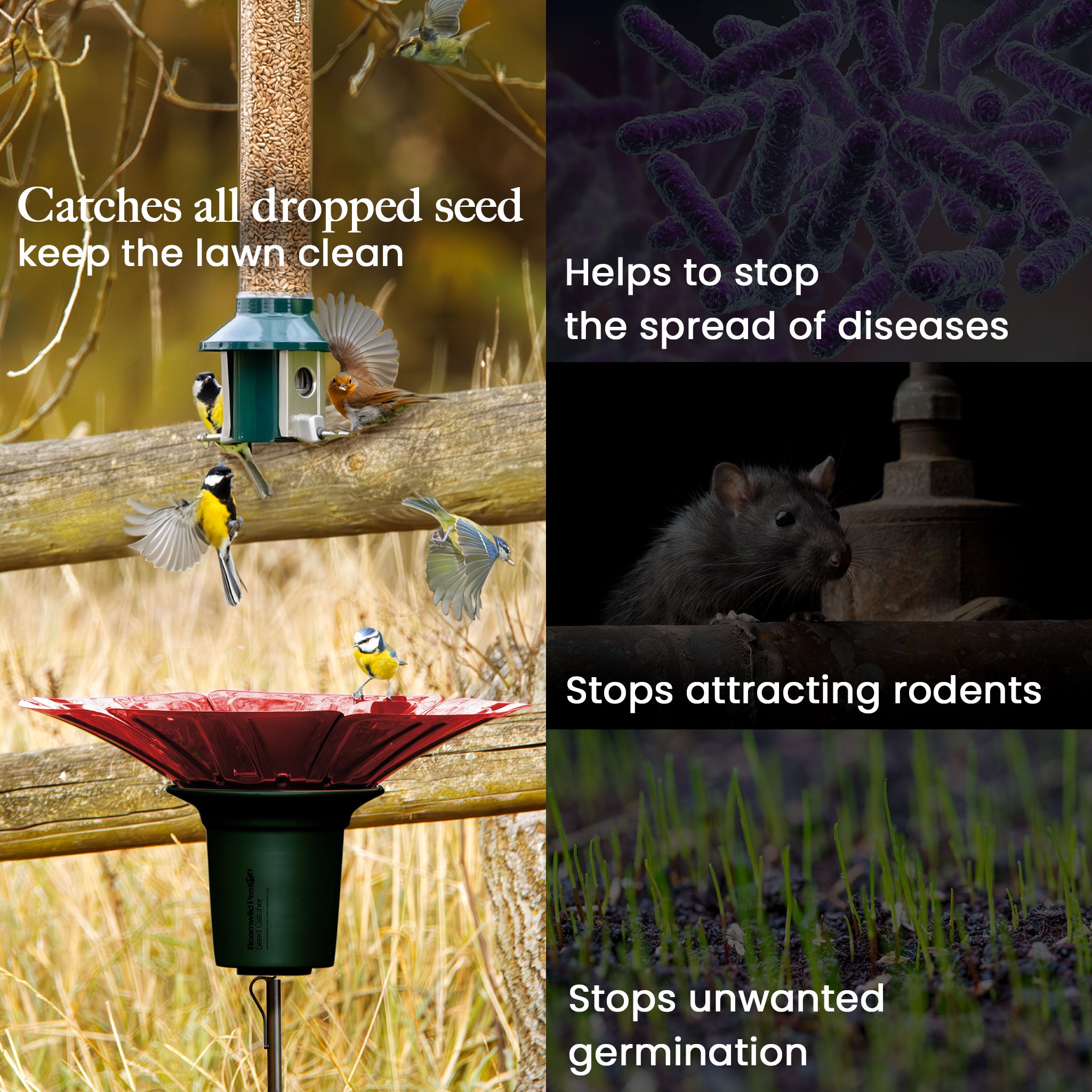 Roamwild PestOff Vogelzaadvanger