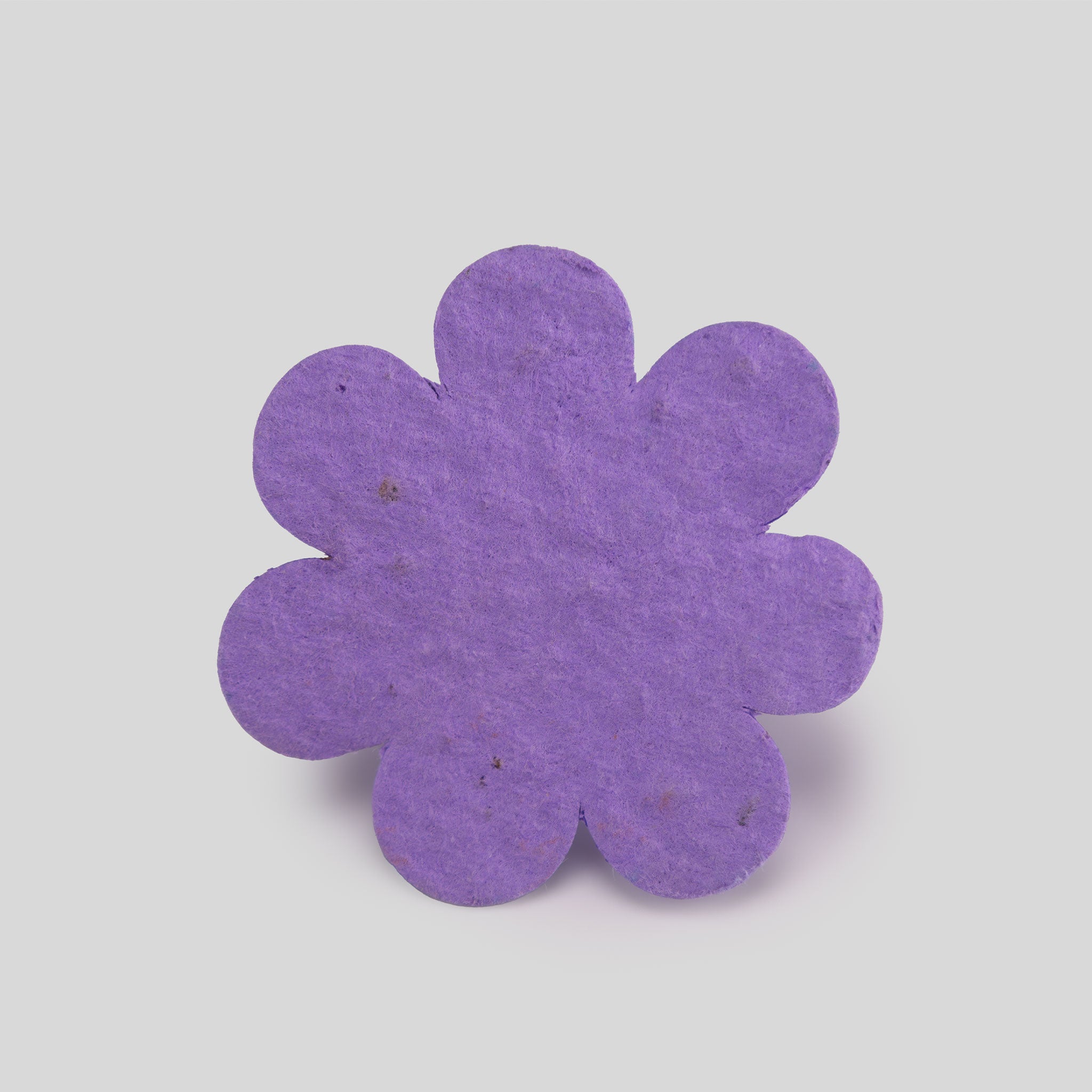 Roamwild Seeded Paper Shapes - Pack Of 50 (Violet Flower)