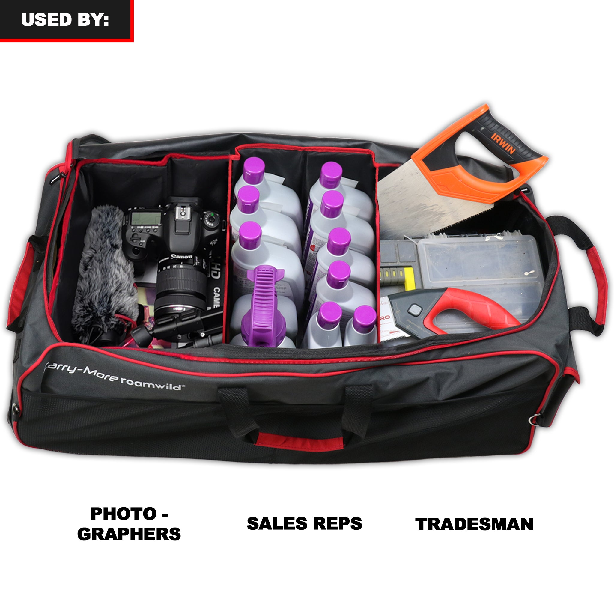 Roamwild Carry-More 3-in-1-Auto-Aufbewahrungs-Organizer