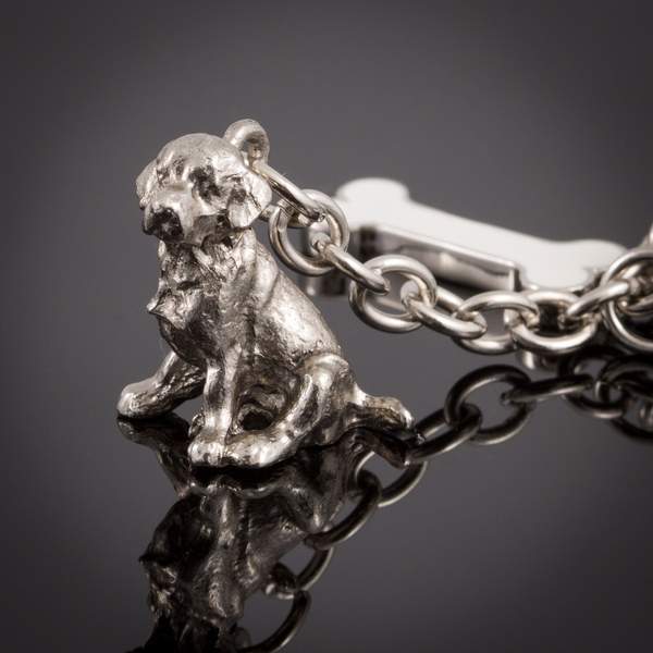 Große Hunderassen – Hochdetaillierter Hunde-Schlüsselanhänger aus Metall 