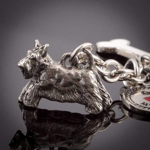 Small Breeds - High Detailed Dog Metal Animal Keyring