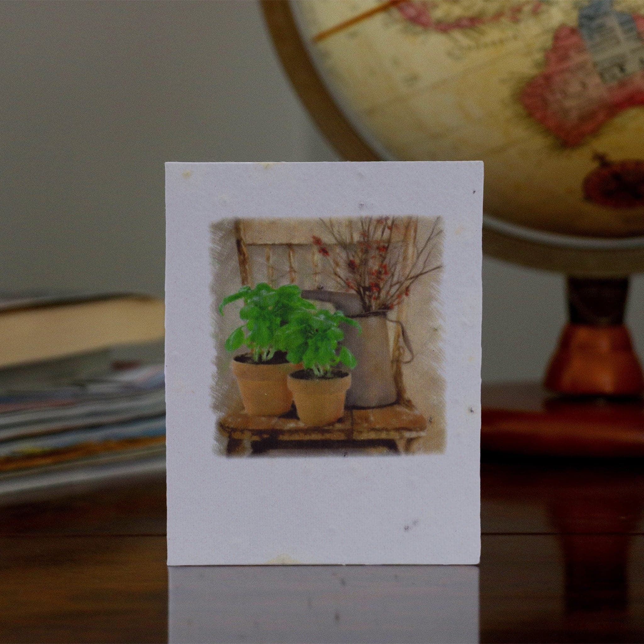 Plantable Seeded Greeting Card - With Herb Seed